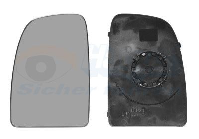 VAN WEZEL 1651833 - Spiegelglas, Au&szlig;enspiegel * HAGUS *