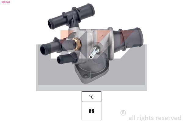 KW 580 563 - Thermostat, K&uuml;hlmittel