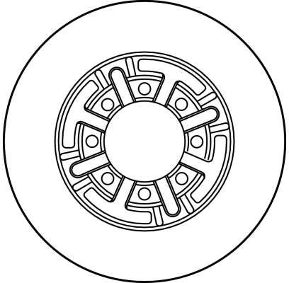 TRW BRAKE DISC - TWIN PACK - TecDoc 2
