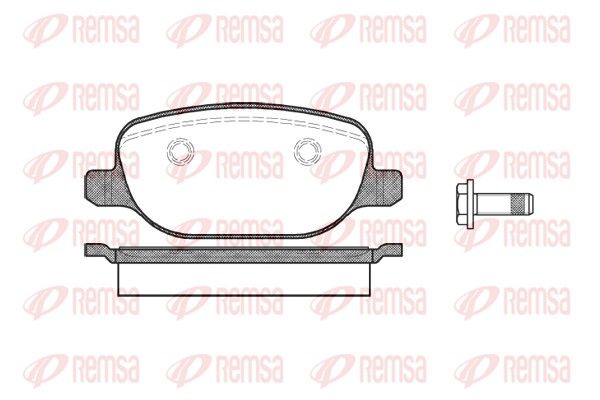 Premium Rear Brake Pad Set Premium Rear Brake Pad Set