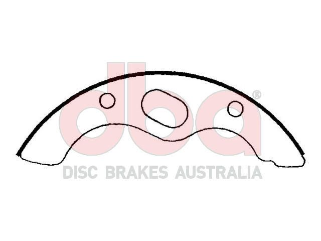 Street Series Brake Shoes [Isuzu FRR500/550/550S 320mm] - TecDoc Only