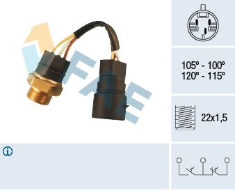 Temperaturschalter, K&uuml;hlerl&uuml;fter
