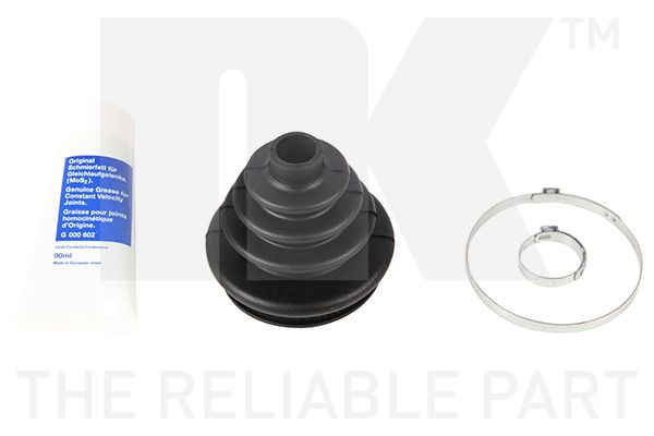 Faltenbalgsatz, Antriebswelle