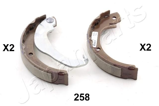 Brake Shoe Set, parking brake GF-258AF