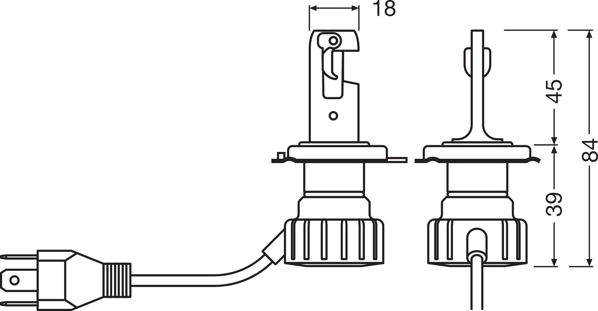 Glühlampe, Fernscheinwerfer Glühlampe, Fernscheinwerfer
