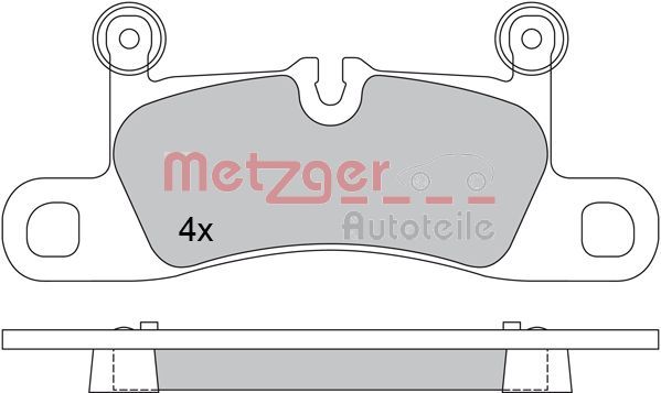 Brake Pad Set, disc brake 1170523