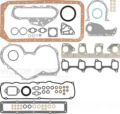 Juego completo de empaques, motor