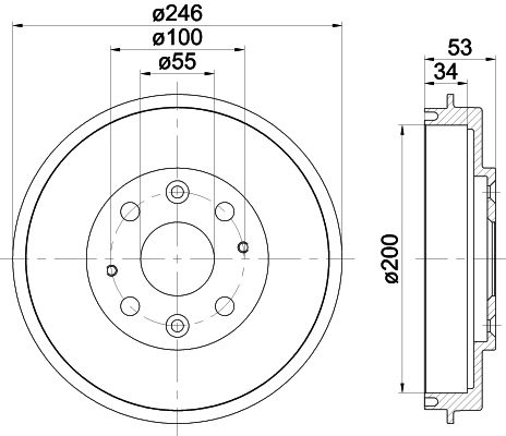 TAMBOUR DE FREIN