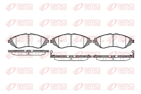 Premium Front Brake Pad Set Premium Front Brake Pad Set