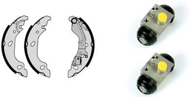 H 23 047 BREMBO ESSENTIAL LINE - Standard Kit fékpofakészlet