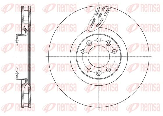 Brake Disc 61627.10