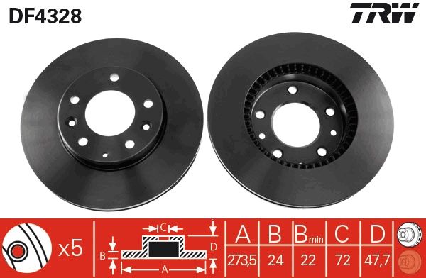 PAIRE DE DISQUES  9900