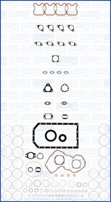 Juego completo de empaques, motor