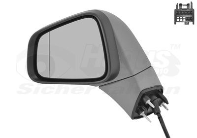 VAN WEZEL 3775817 - Außenspiegel * HAGUS *