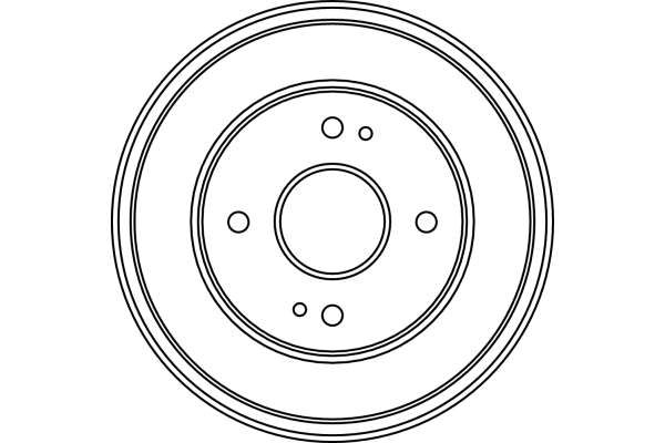 TRW BRAKE DRUM - TecDoc 2