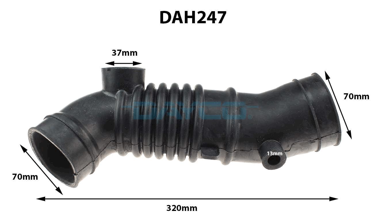 DAYCO AIR INTAKE HOSE - TOYOTA - TecDoc Only