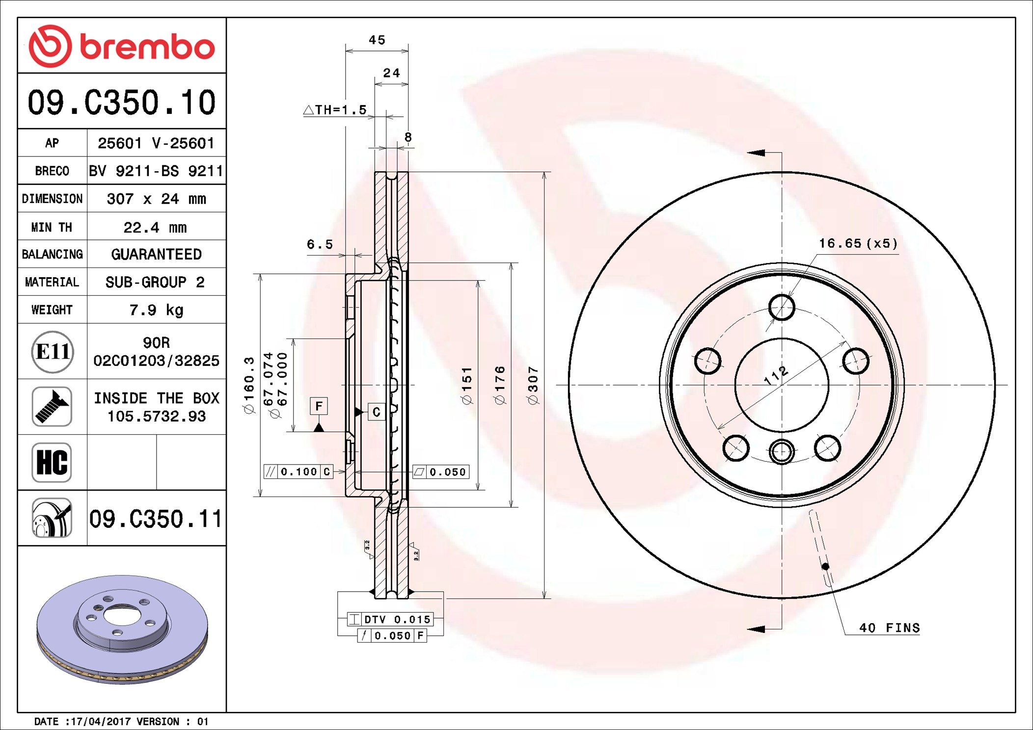 BMW X1 1.5 18- (FRT) - TecDoc 1