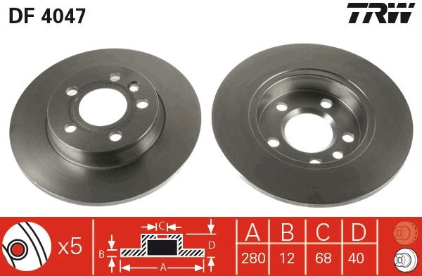 PAIRE DE DISQUES  9900