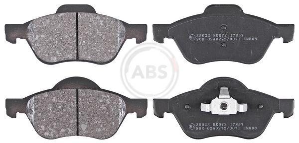 Bremsbelagsatz, Scheibenbremse