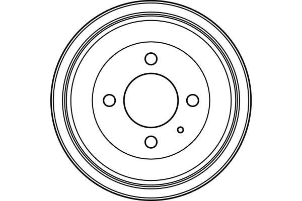 TRW BRAKE DRUM - TecDoc 2