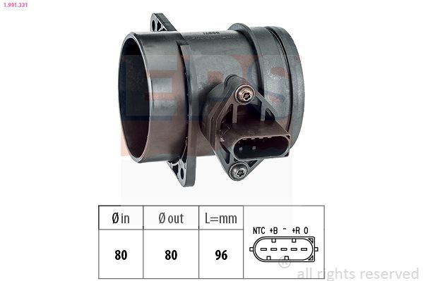 EPS 1.991.331 - Luftmassenmesser