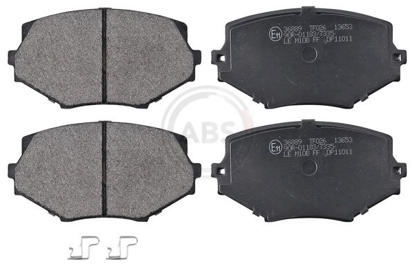 Brake Pad Set, disc brake 36889