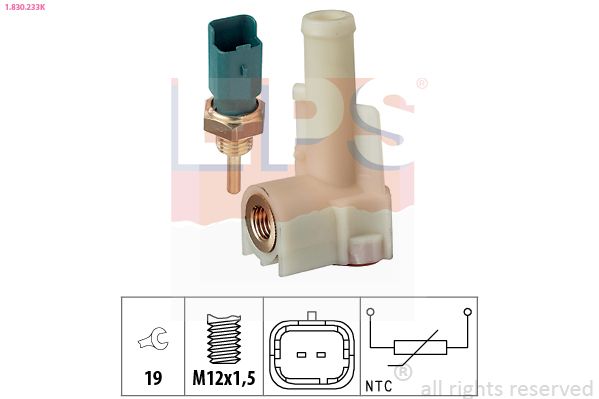 Sensor, K&uuml;hlmitteltemperatur