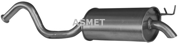 ASMET 10.040 - Endschalld&auml;mpfer