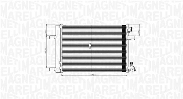 Condenser, air conditioning 350203769000