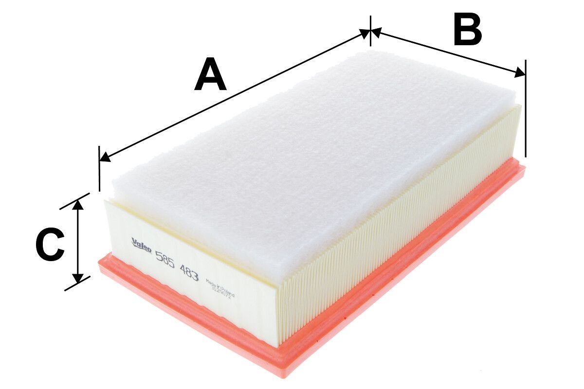 VALEO 585483 - Luftfilter