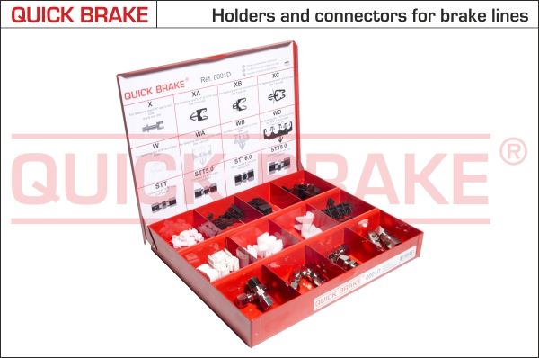 QUICK BRAKE 0001D Assortment, fasteners
