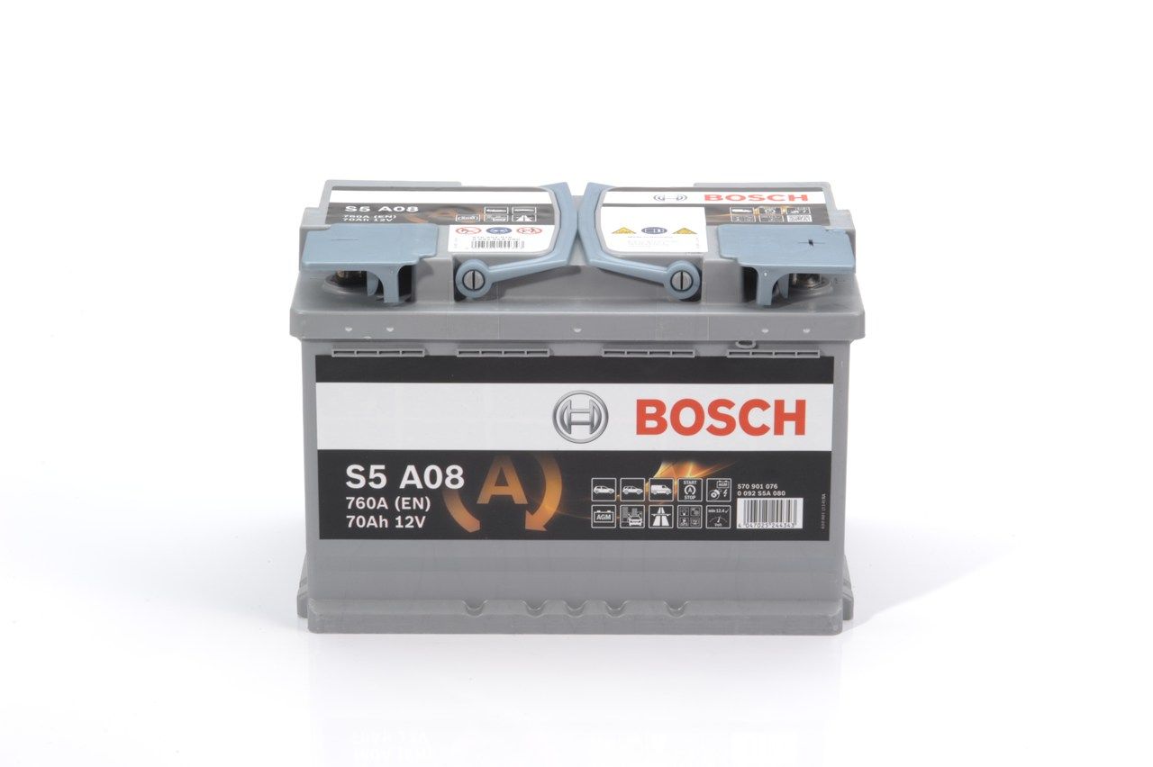 BOSCH 0 092 S5A 080 - Starterbatterie S5A AGM