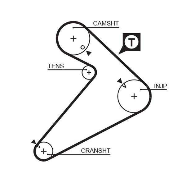 Timing Belt 5222