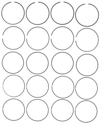 Juego de anillo para pistón