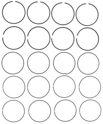 Juego de anillo para pistón