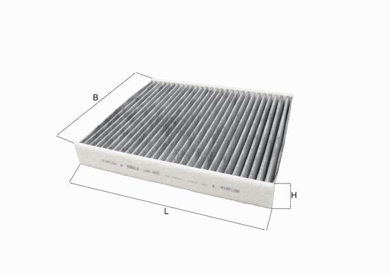 KNECHT LAK 809 - Filter, Innenraumluft