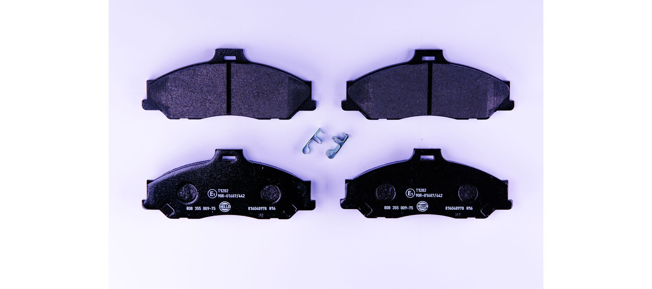 Bremsbelagsatz, Scheibenbremse