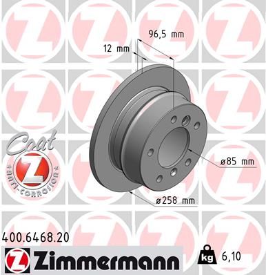 Brake Disc 400.6468.20