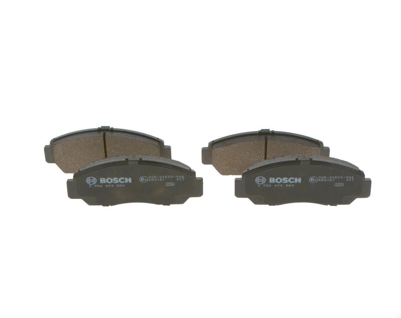 Brake Pad Set, disc brake 0 986 494 884