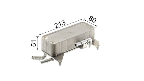Ölkühler, Automatikgetriebe Ölkühler, Automatikgetriebe