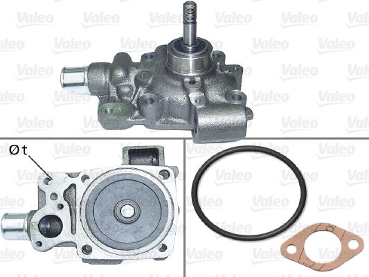 Water Pump, engine cooling 506879