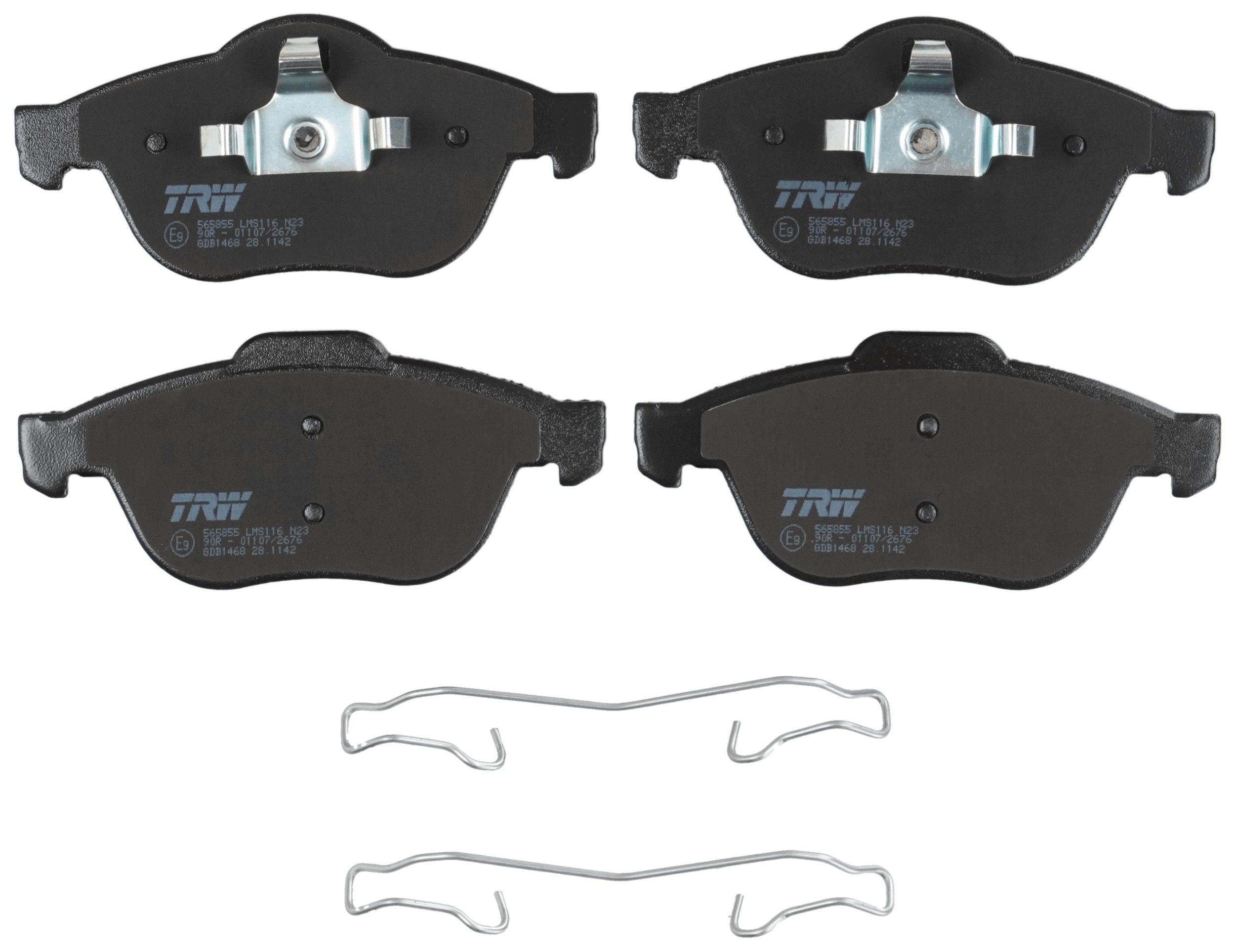 TRW DISC BRAKE PADS - TecDoc 2
