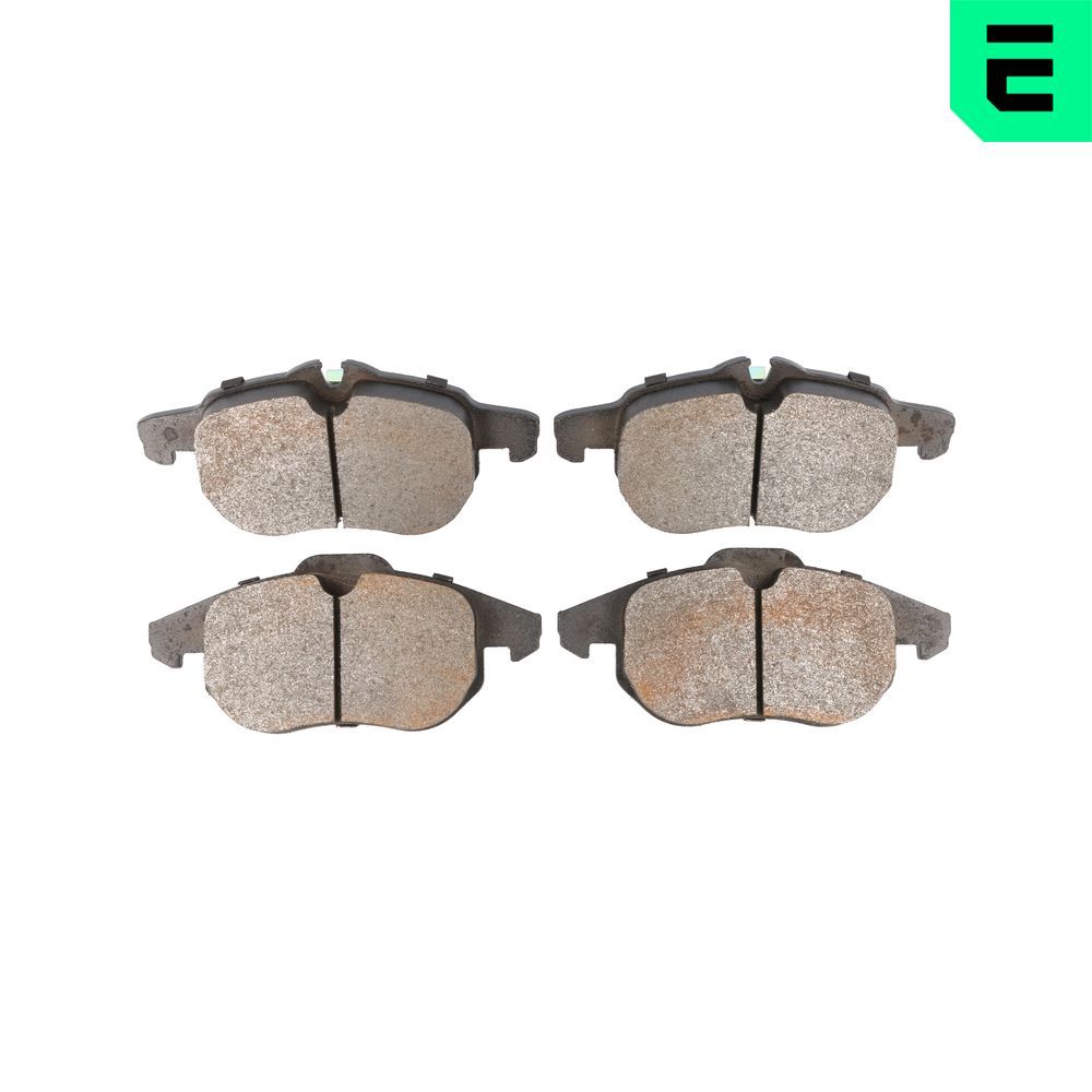 Bremsbelagsatz, Scheibenbremse