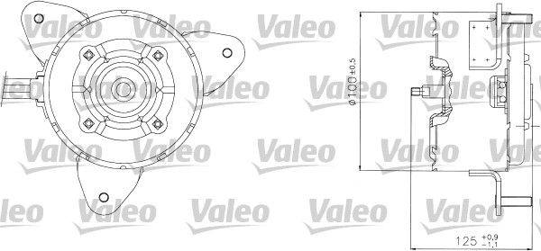 MOT ELEC CITR XANTIA(97 02)1.8I,2.0  .