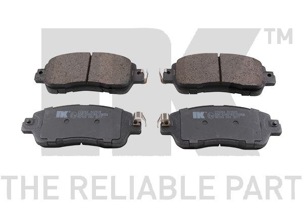 Bremsbelagsatz, Scheibenbremse