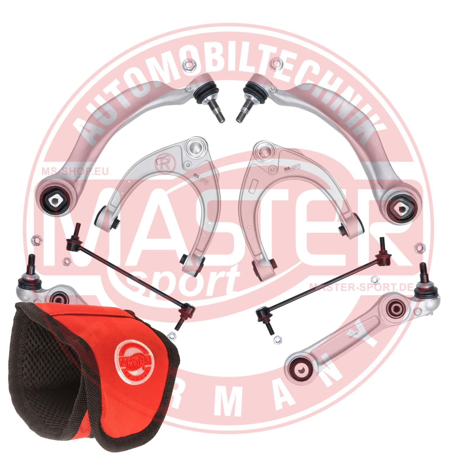 37187-KIT-MSM MASTER-SPORT GERMANY PROMO MAGNETIC Vezetőkarkészlet, kerékfelfüggesztés