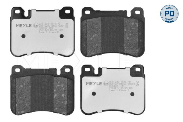 Bremsbelagsatz, Scheibenbremse