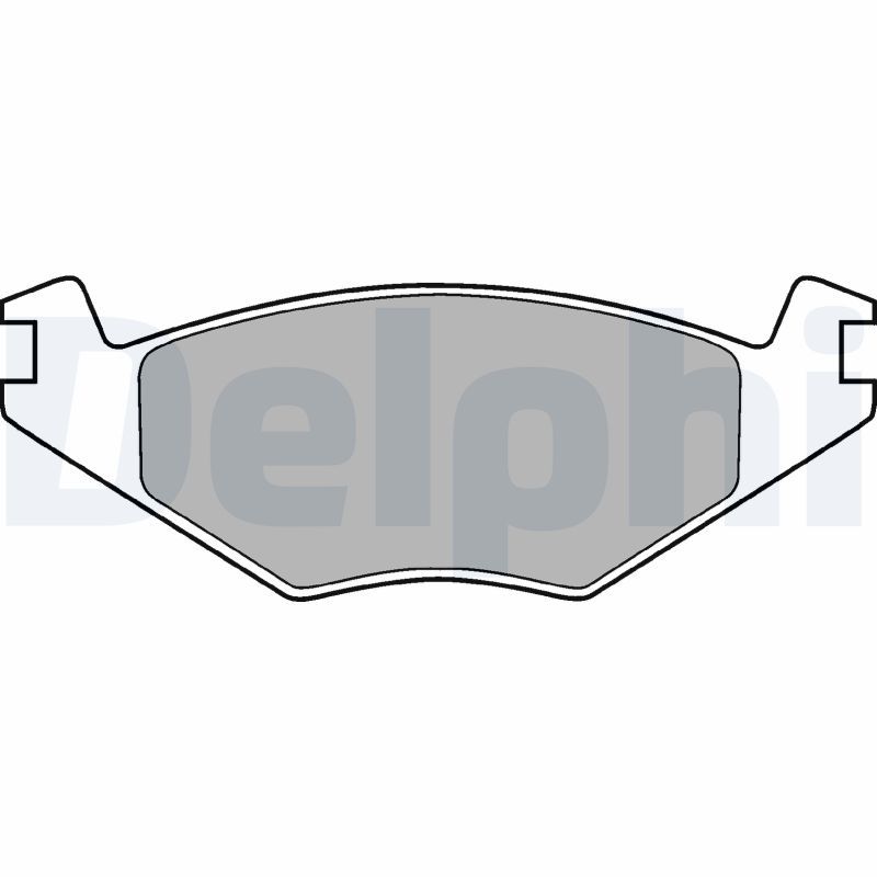 Brake Pad Set, disc brake LP505