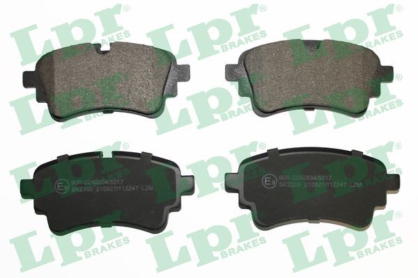 Brake Pad Set, disc brake 05P2247