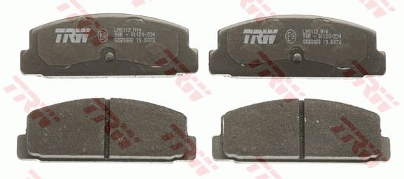 TRW DISC BRAKE PADS - TecDoc 2